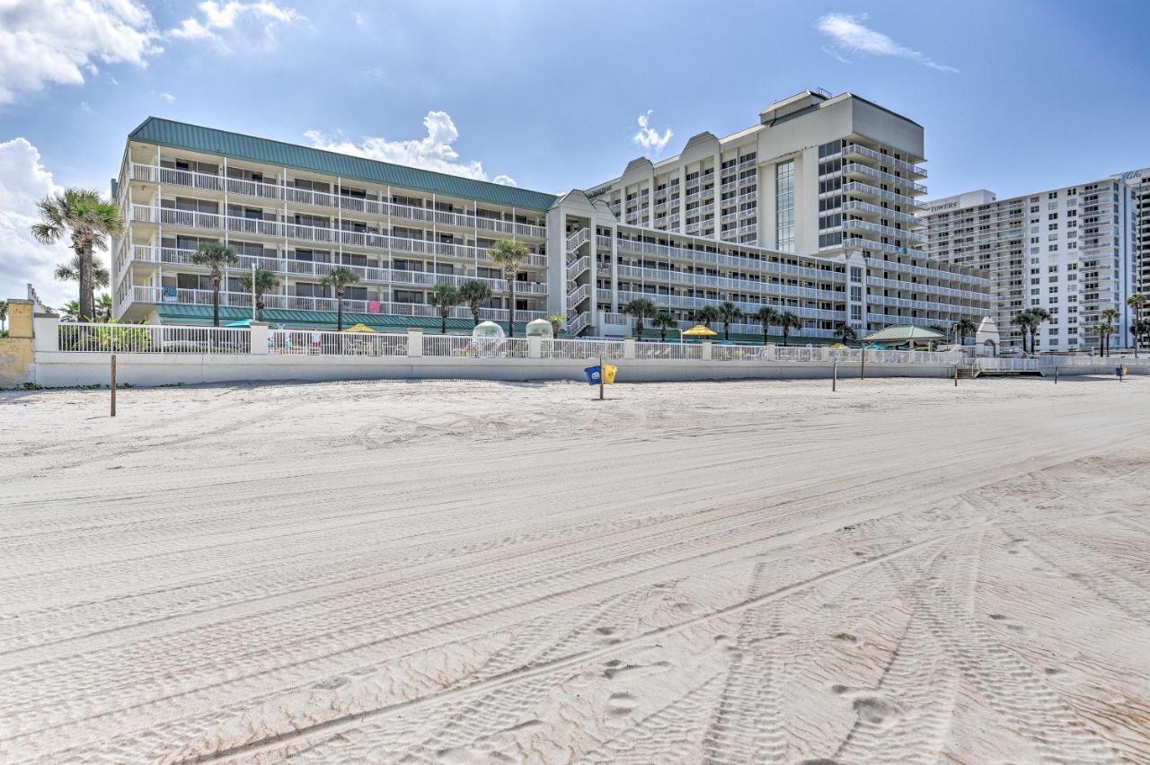Ocean-View Daytona Beach Resort Retreat With Balcony Exterior foto