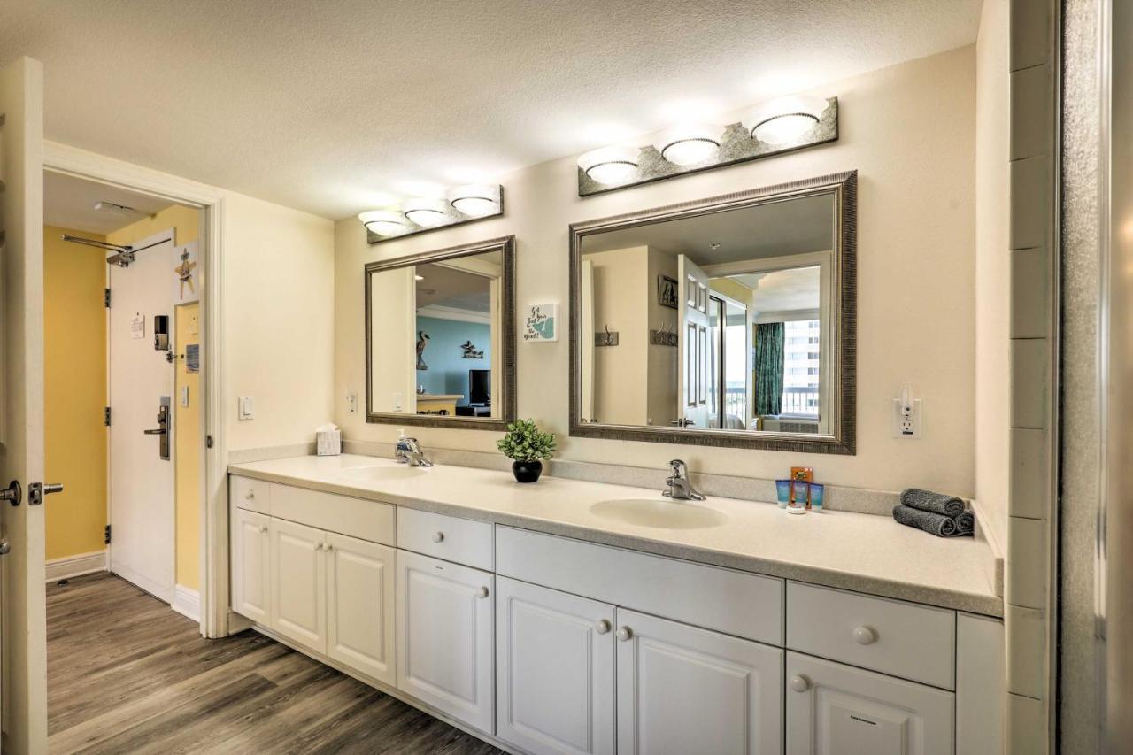 Ocean-View Daytona Beach Resort Retreat With Balcony Exterior foto