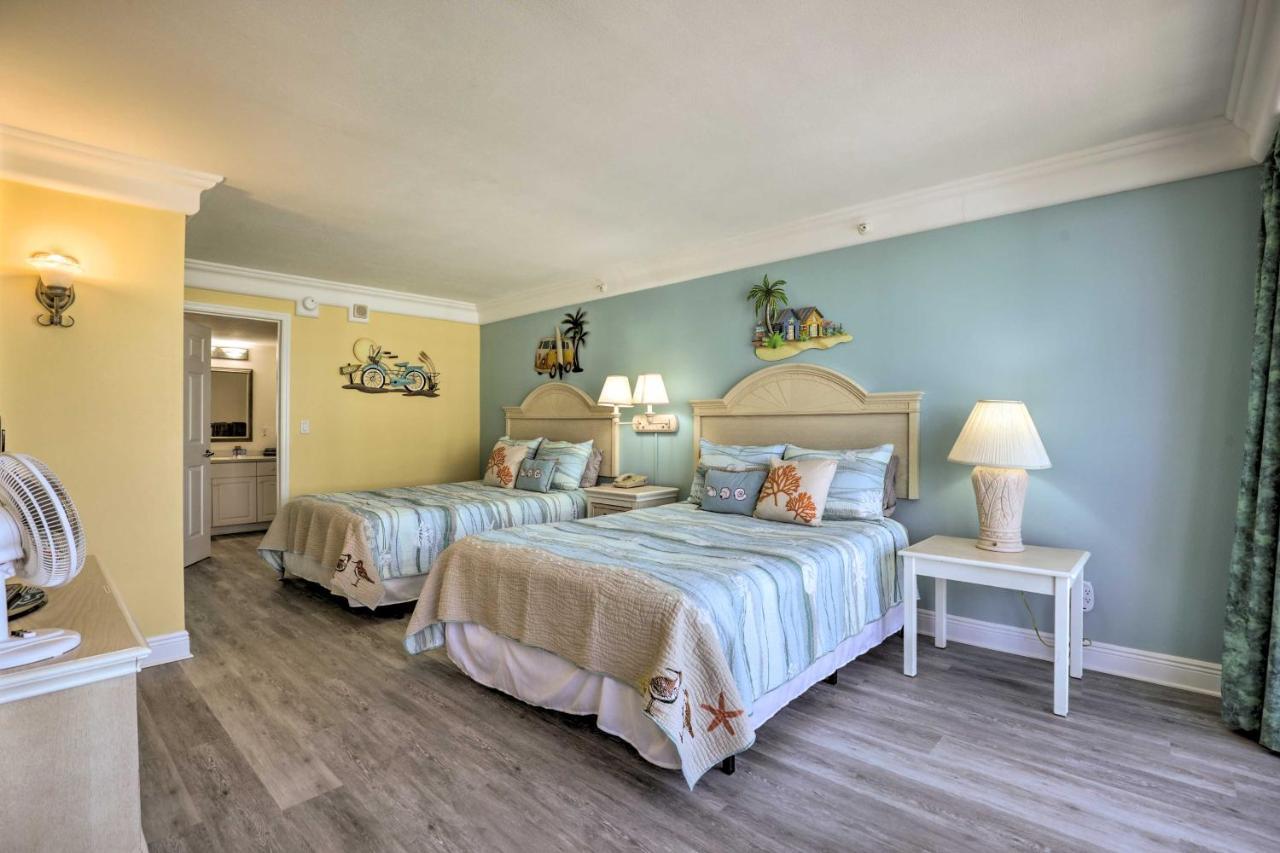 Ocean-View Daytona Beach Resort Retreat With Balcony Exterior foto