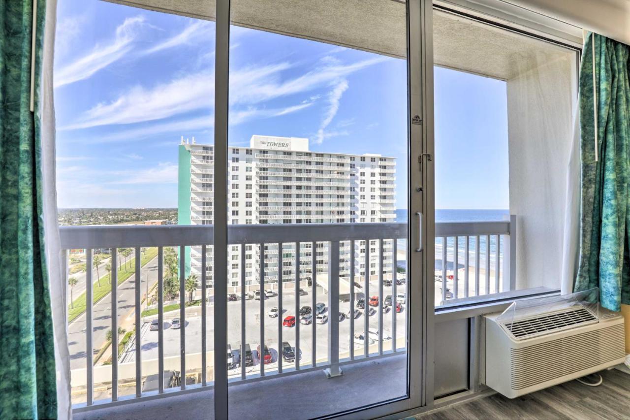 Ocean-View Daytona Beach Resort Retreat With Balcony Exterior foto