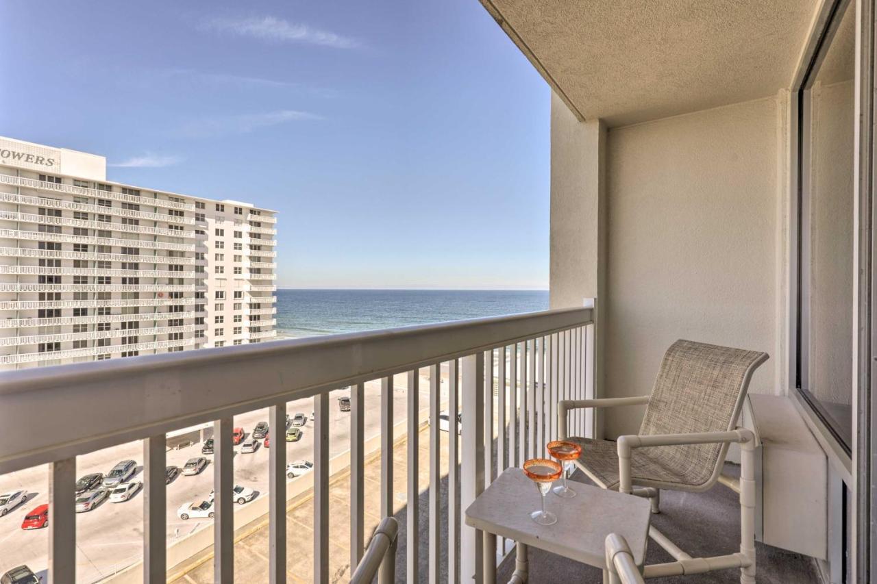 Ocean-View Daytona Beach Resort Retreat With Balcony Exterior foto
