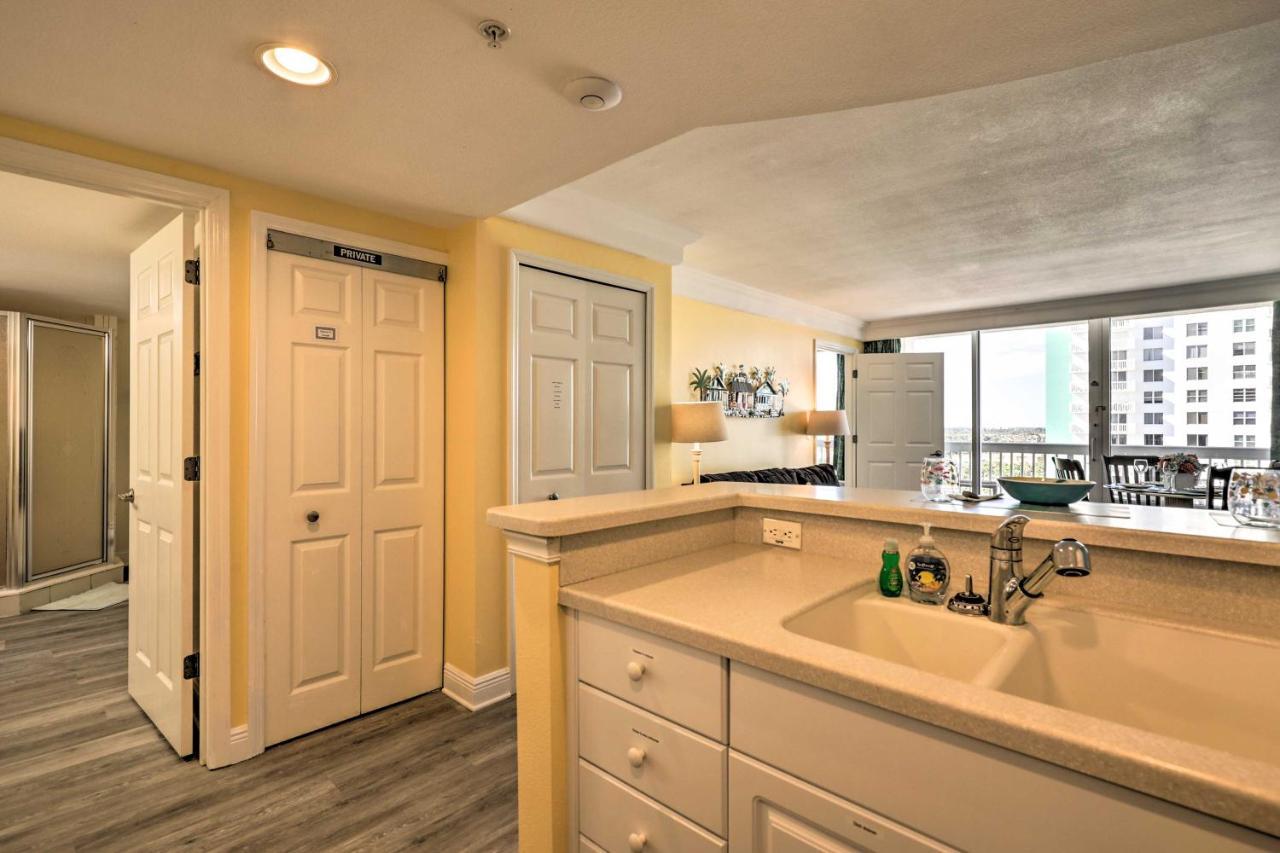 Ocean-View Daytona Beach Resort Retreat With Balcony Exterior foto